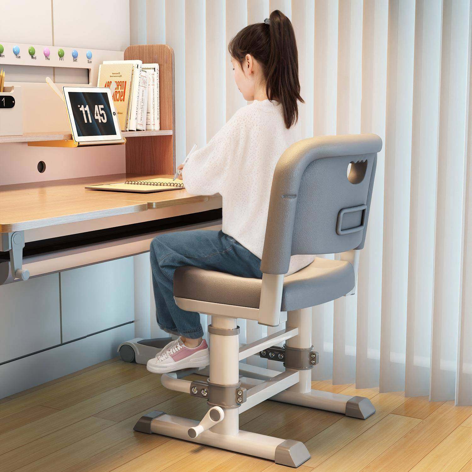 儿童学习椅小学生家用写字椅可升降调节纠正坐姿座椅书桌椅子,美容美体仪器,其它面部美容工具配件,淘宝优惠券,粉丝福利购,淘宝优惠卷