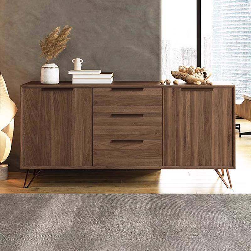 意大利实木储物柜黑胡桃复古简约轻奢餐边柜家用玄关柜餐厅收纳柜,美容美体仪器,其它面部美容工具配件,淘宝优惠券,粉丝福利购,淘宝优惠卷