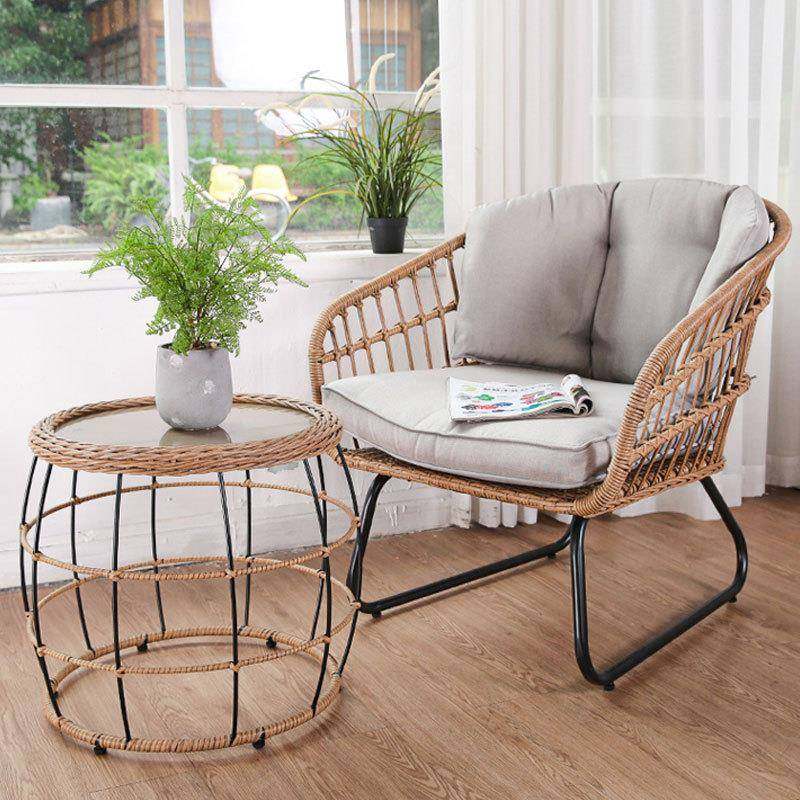 户外藤编沙发室外酒店休闲阳台沙发椅单人藤沙发露天藤椅庭院家具,商业/办公家具,商用藤编家具,淘宝优惠券,粉丝福利购,淘宝优惠卷