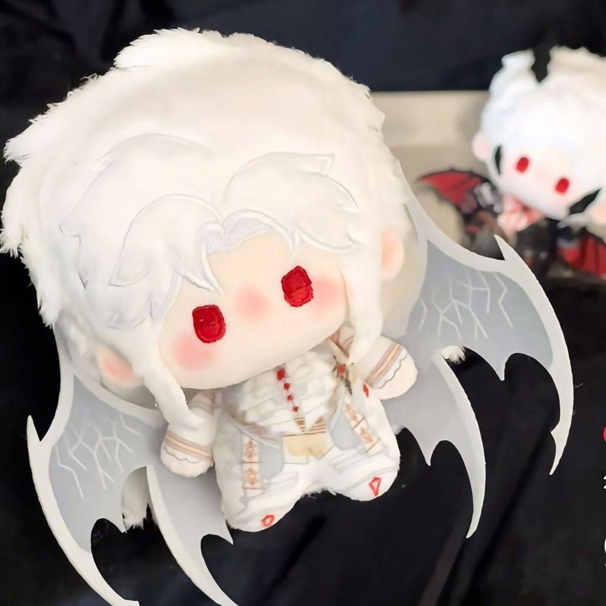 恋与深空秦彻银翼恶魔属性10cm棉花娃娃可爱毛绒玩偶公仔挂件礼物,模玩/动漫/周边/娃圈三坑/桌游,棉花娃娃,淘宝优惠券,粉丝福利购,淘宝优惠卷