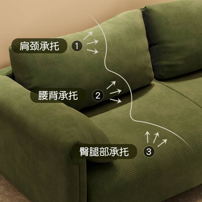 沙发出租房屋卧室服装店简易公寓客厅网红双人三人布艺小户型沙发