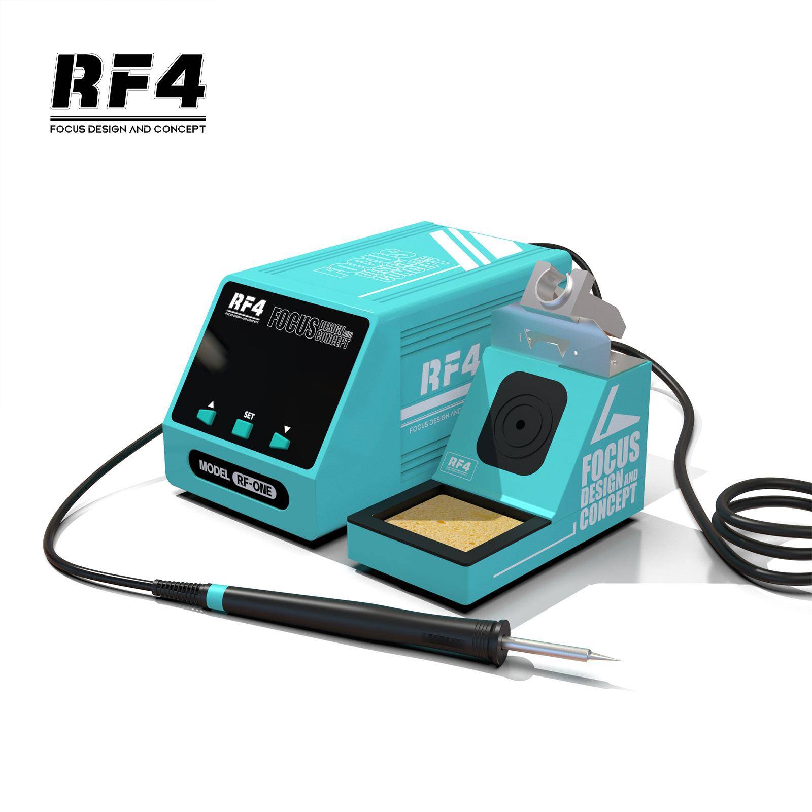 RF-ONE电烙铁电焊台大功率数显可调恒温手机维修焊接工具烙铁