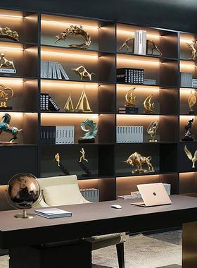 商务摆件现代轻奢办公室桌面摆设客厅酒柜装饰品