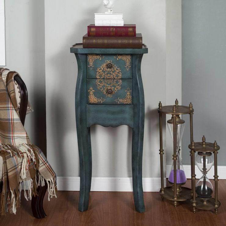 美式地中海客厅沙发角几边几电话几小床头柜子仿古彩绘家具0150,基础建材,脚轮/万向轮,淘宝优惠券,粉丝福利购,淘宝优惠卷