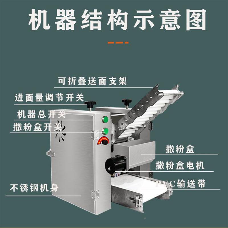 皮饺子多448动机商用全自小型功能馄饨皮机压包子皮机仿手工擀皮