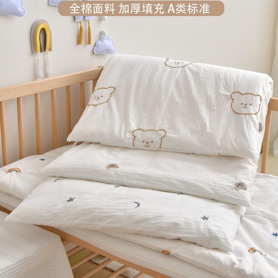 新生婴儿床垫可定做棉花垫被儿童棉垫宝宝幼儿园床褥子纯棉铺垫