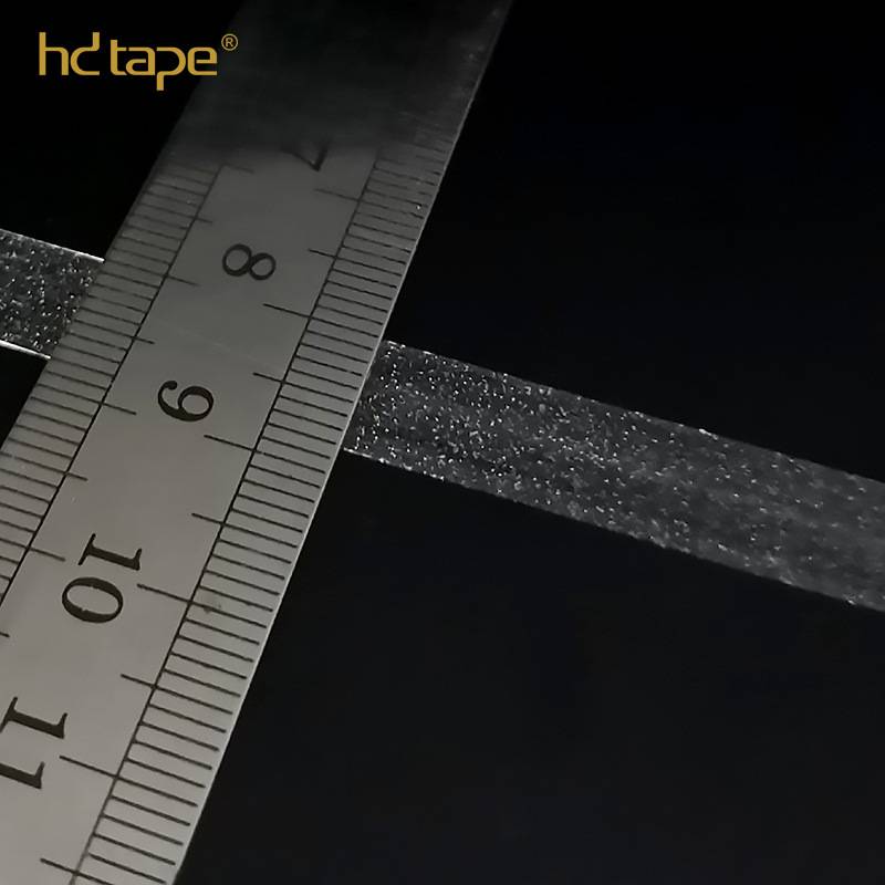 韵泽服装辅料肩线定型TPU松紧带 0.8cm环保透明弹性包边TPU松紧带