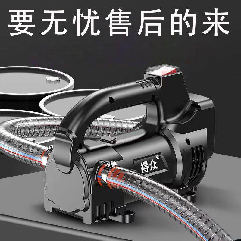 电动抽油泵小型12V24V220V伏柴油加油机煤油抽油机自吸泵抽油