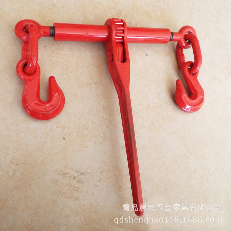 定作棘轮紧索捆绑具718双头紧线器固紧链器手定动车货车链封条拉