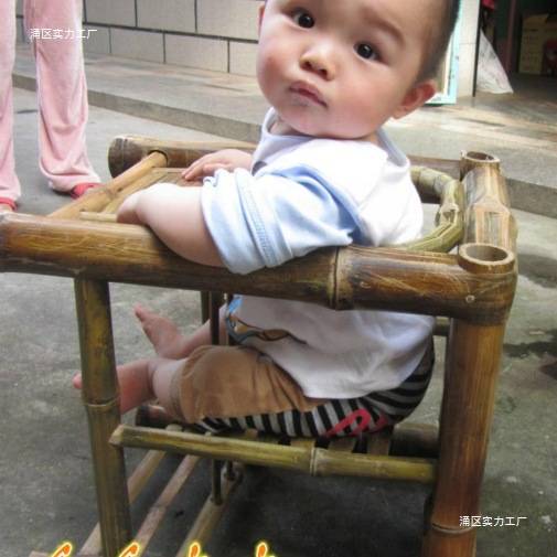 福建特产竹编工艺多功能婴儿椅轿 儿童竹椅子 竹制餐椅 竹凳子无