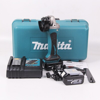 正品牧田Makita  DGA452RME充电角磨机锂电多功能打磨DGA450