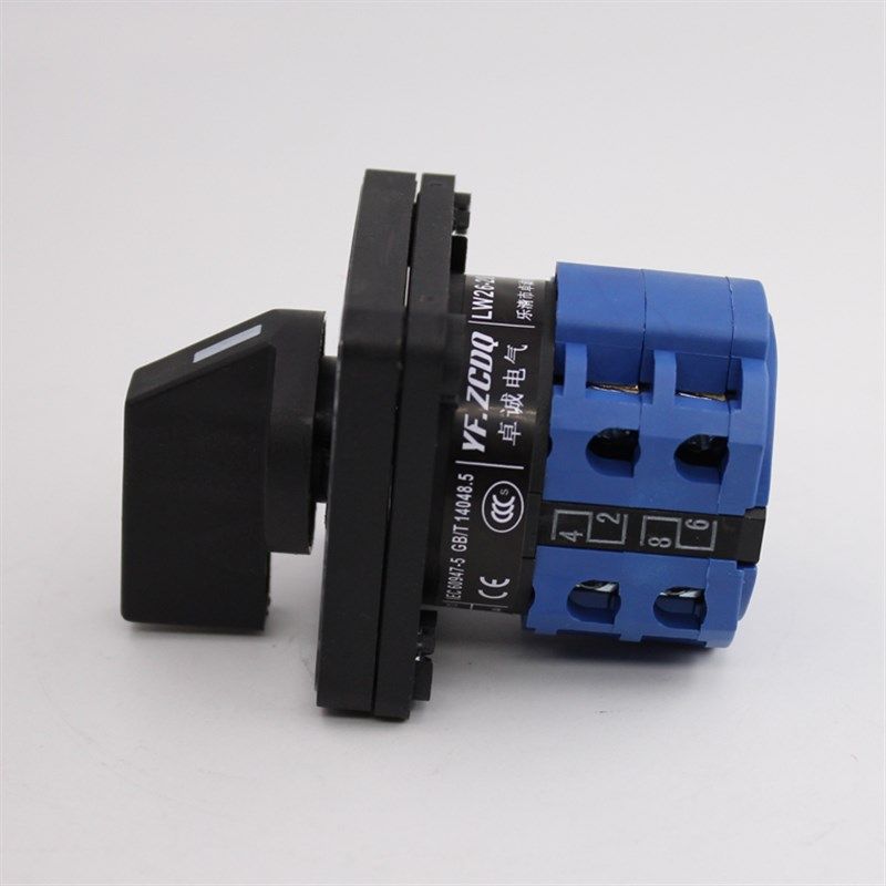 LW26-20 D0401/2两组双电源切换直流马达倒顺正反转万能转换开关