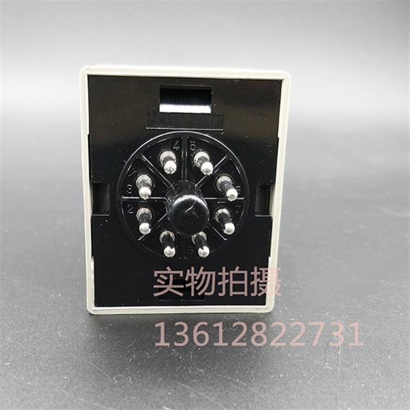 AH3-3指针可调时间继电器控制器30S10S60S5M3M计时开关DC24VAC220