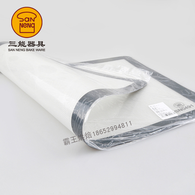 三能耐高温不沾布硅胶垫子 矽胶不粘揉面布案板 烘焙工具SN0491