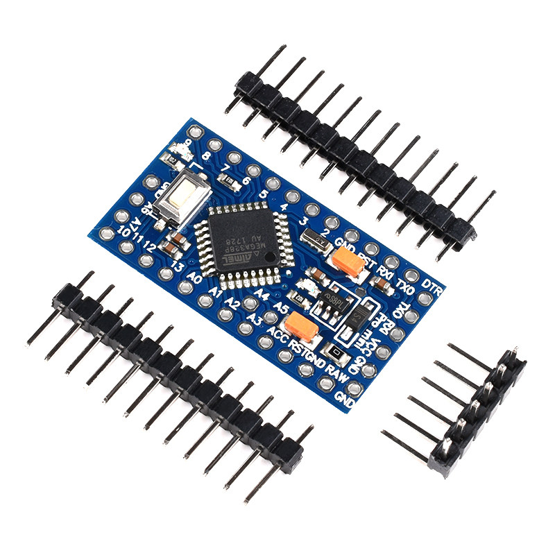 pro mini 改进版 ATMEGA328P模块 5V16M开发板 电子积木 互动媒体图片