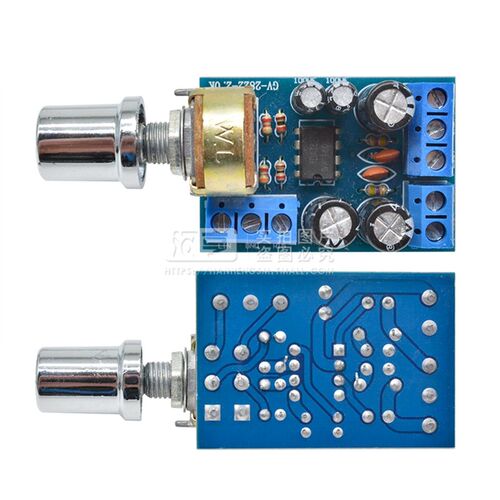 TDA2822M功放板 2.0立体声直流功放板 便携式微小型收音机功放板