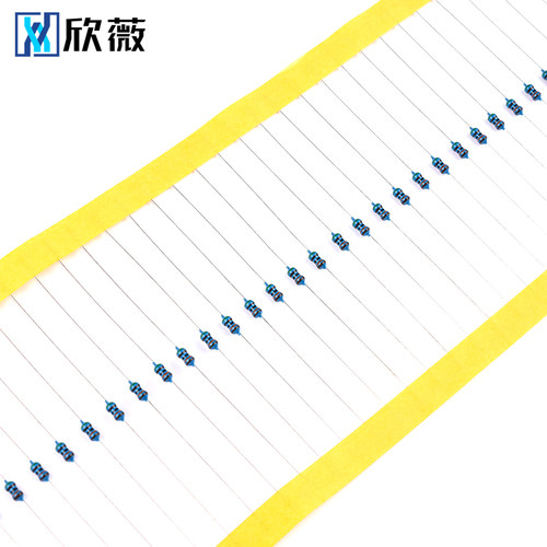 47K 51K 56K 62K68K75K82K91K 100K欧1%金属膜电阻1/6W1/4W1W2W3W