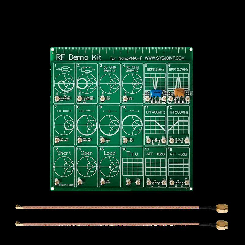 RF Demo Kit矢量网络射频演示板开发板测试板校准板滤波器衰减器