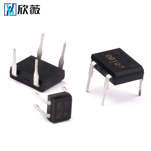 整流桥DB107S/DB207S/MB6S/MB10S/MB10F/MB10M单相桥式整流器桥堆