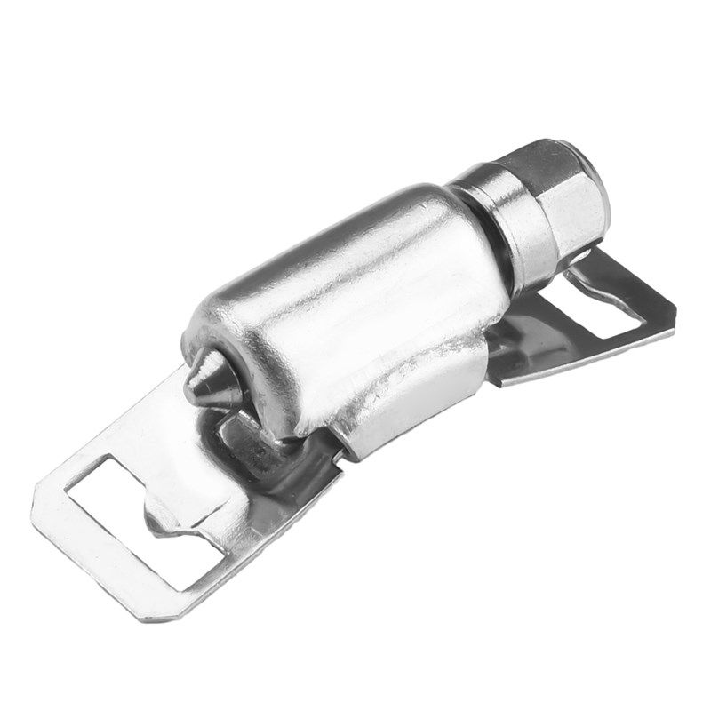 304不锈钢全牙钢带自制美式喉箍卡箍大号管卡抱箍透孔盘可调节