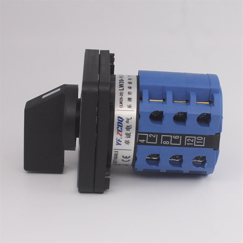 LW26-20 39-16B-40B-303/3双电源切换380V电机倒顺万能转换开关