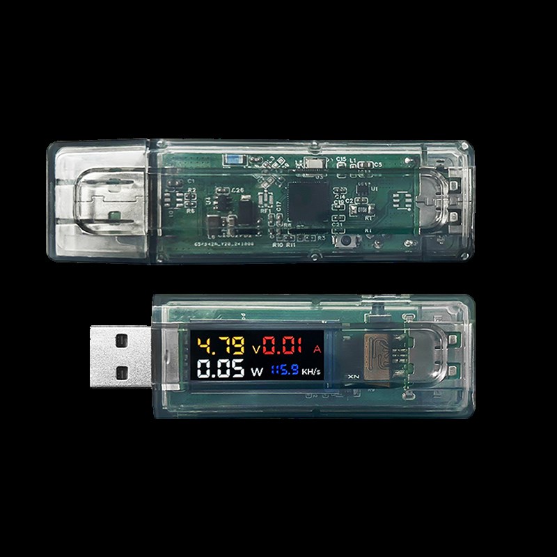 彩屏显示电压电流表功率计ESP32-S3FN8开发板TFT 0.96寸5-20V 6A