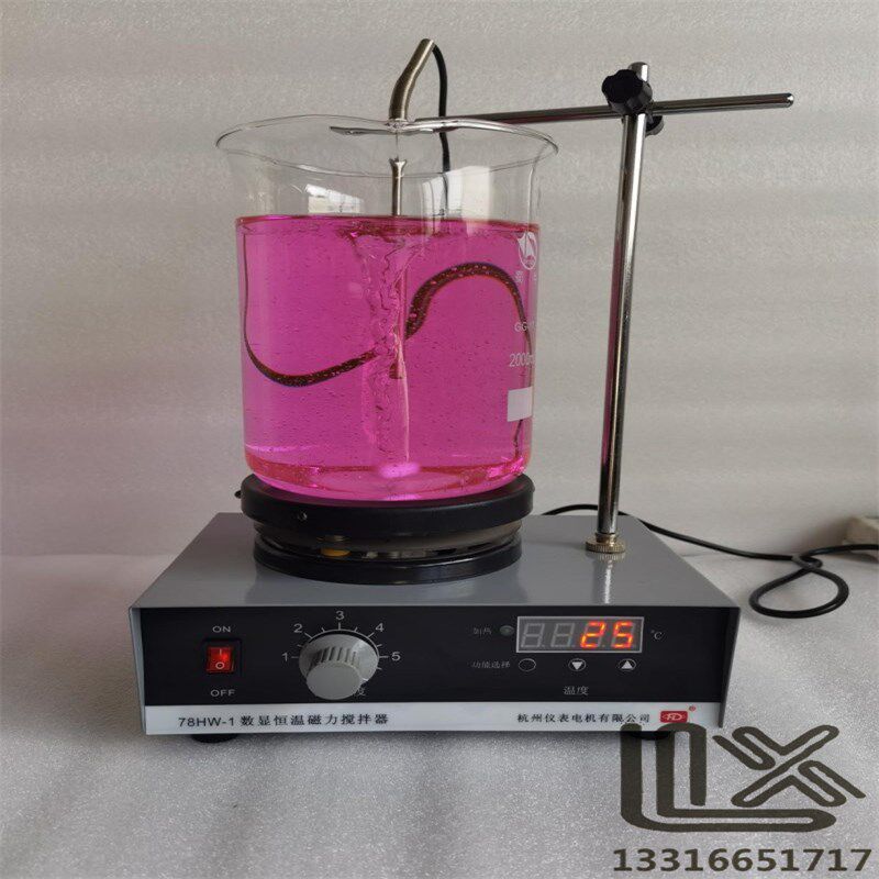 78HW-1 数显控温 恒温磁力搅拌器 杭州仪表 适合2000L以下的烧杯
