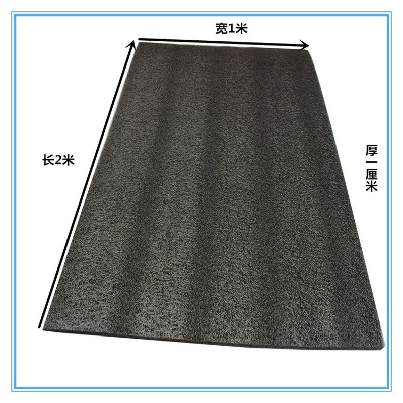 EPE黑色珍珠棉泡沫板海绵板 泡沫垫 包装防震包邮促销123456810cm