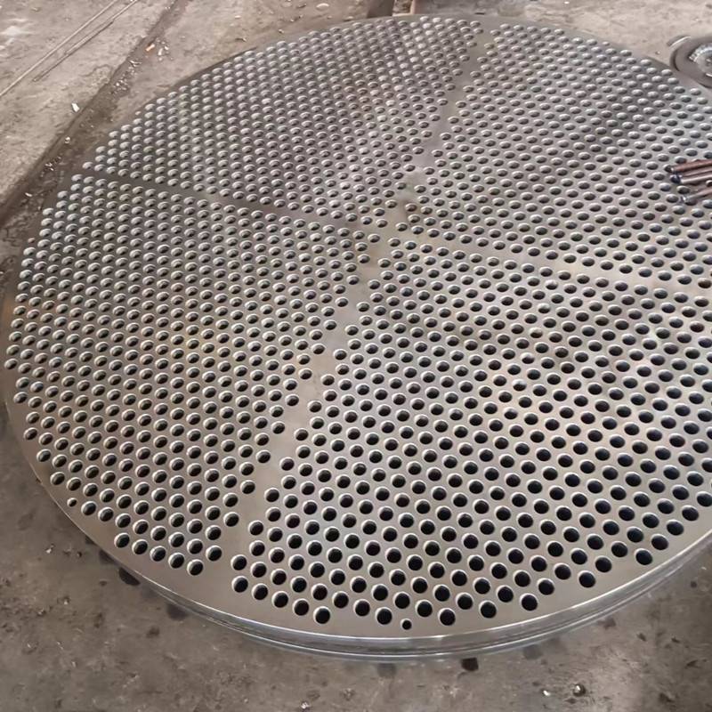 源航管件图纸生产不锈钢30403    30408  压力容器管板 冷凝器管