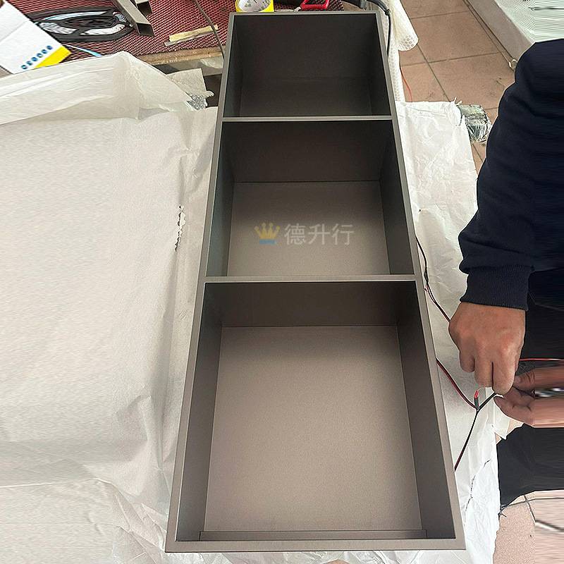 304不锈钢壁龛嵌入式墙体柜卫生间展示柜摆饰柜灯带柜哑黑拉丝壁