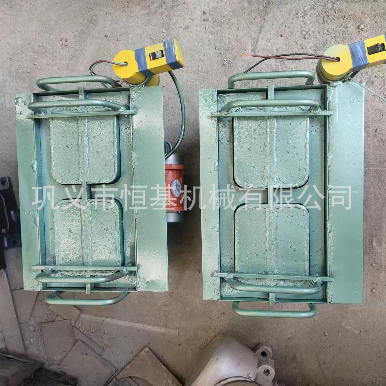 两孔砌块空心砖机方孔圆空空心砖机小型移动制砖机空心模具盒砖机