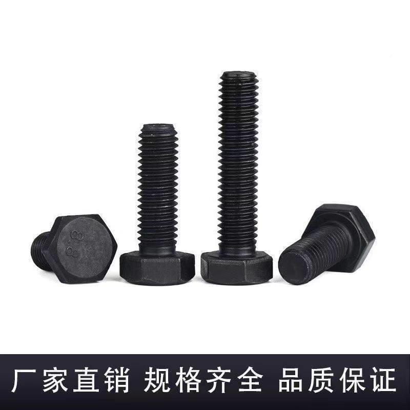 8丝.8外强度螺外六角螺发黑全牙半牙栓螺MAGA-102栓螺丝六角螺栓