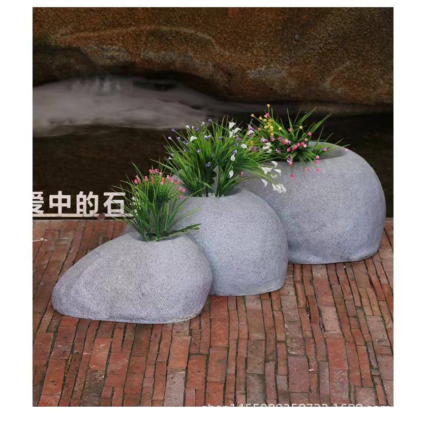 商酒花店儿童节大花盆场组合创意异形合场成花器户外广落CF-0563