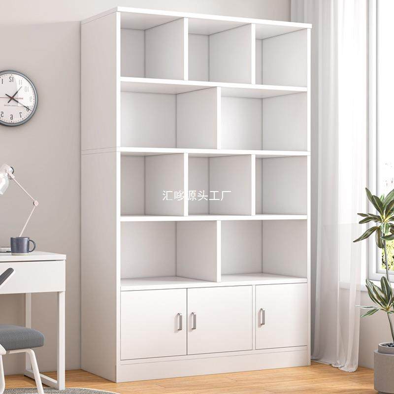 简易书架落地靠墙客厅置物架分层收纳架储物柜子一体简约家用书柜,美容美体仪器,其它面部美容工具配件,淘宝优惠券,粉丝福利购,淘宝优惠卷