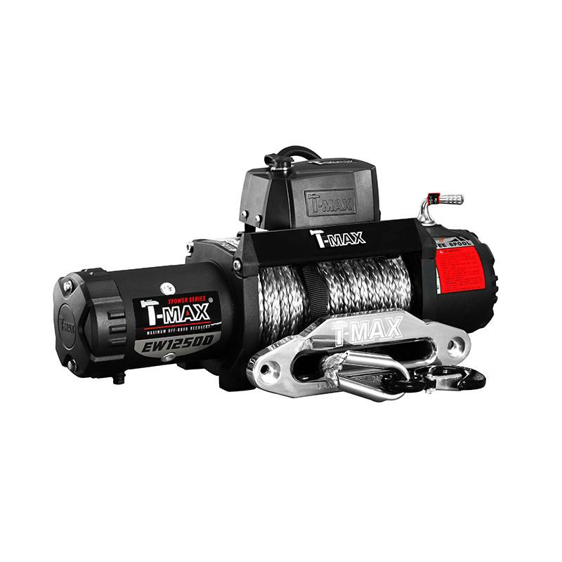 天铭T-MAX越野绞盘 xpower 12500磅 tmax winch 12v电动绞盘