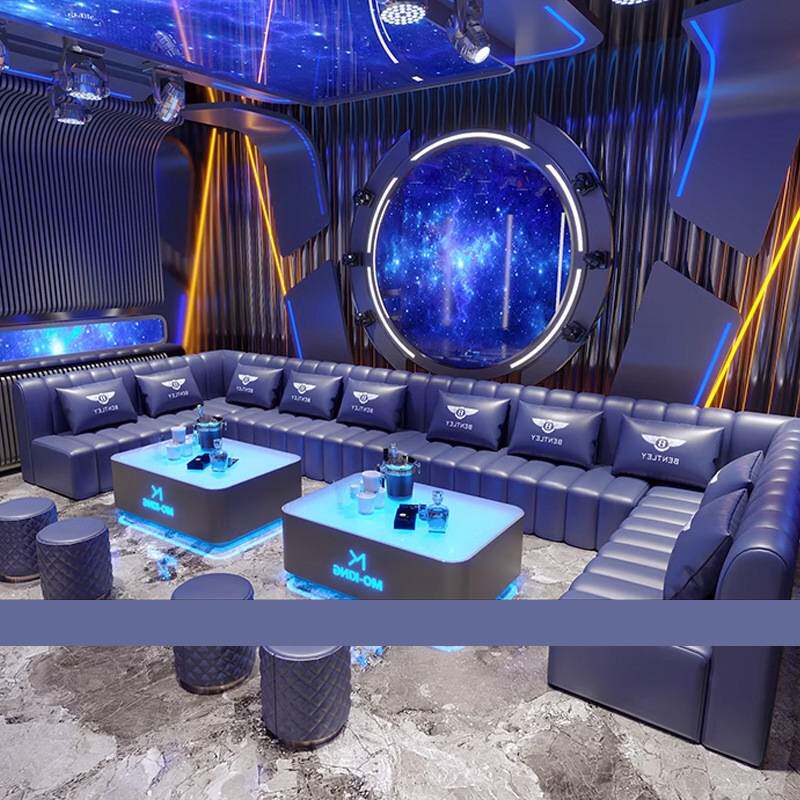 ktv沙发私人影院酒吧夜总会包厢清吧歌舞厅茶几组合卡座现代简约