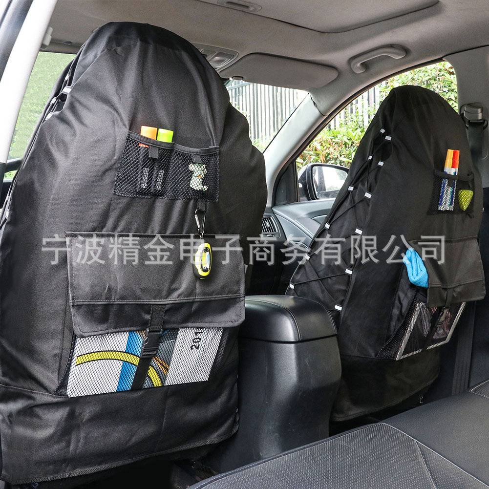 跨境汽车座套坐垫全包椅套四季通用防水座椅套一体式座椅靠背套