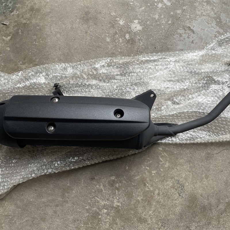 光阳原厂 四冲程踏板车CK125T-6摩托车消声器/排气管【根】