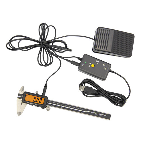 UPM0-150 200 300mm高精度电子数显卡尺数据线电脑游标卡尺不锈钢