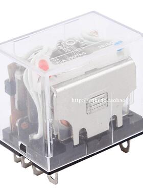 上海普正 中间继电器HH64P(LY4) 220V DC24V DC12V10A 电磁继电器