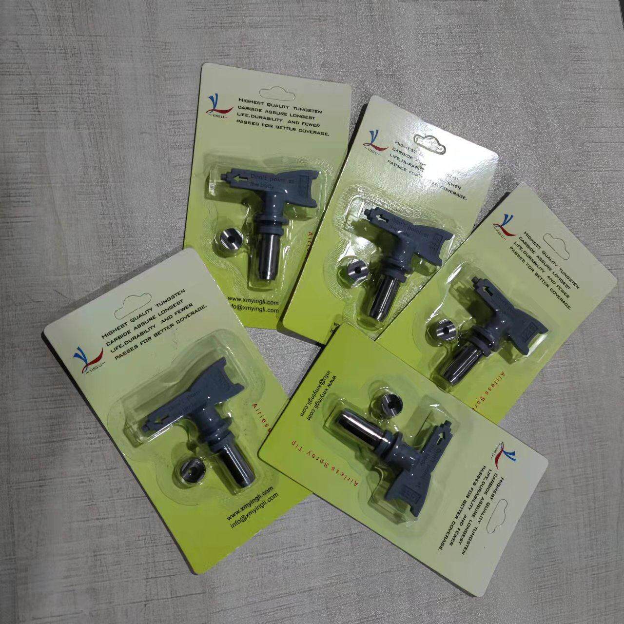 无气喷涂机通用钨钢高耐磨款乳胶漆鹰利喷嘴喷头枪嘴枪头配件大全