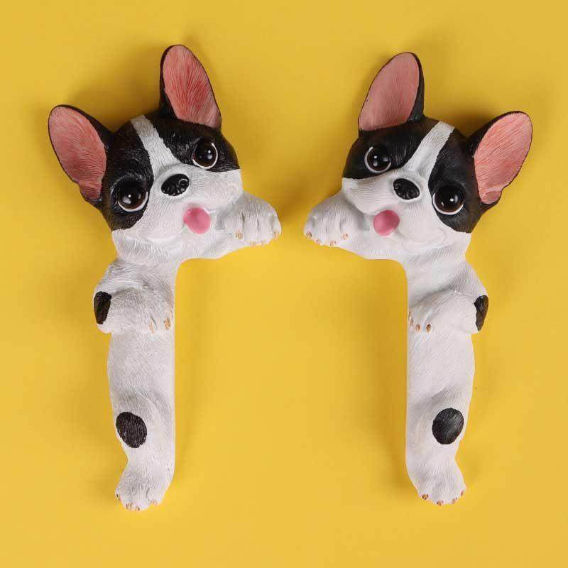 法斗开关贴3D立体装饰可爱动物小狗客厅创意插座灯开关保护套墙贴,3C数码配件,USB多功能数码宝,淘宝优惠券,粉丝福利购,淘宝优惠卷