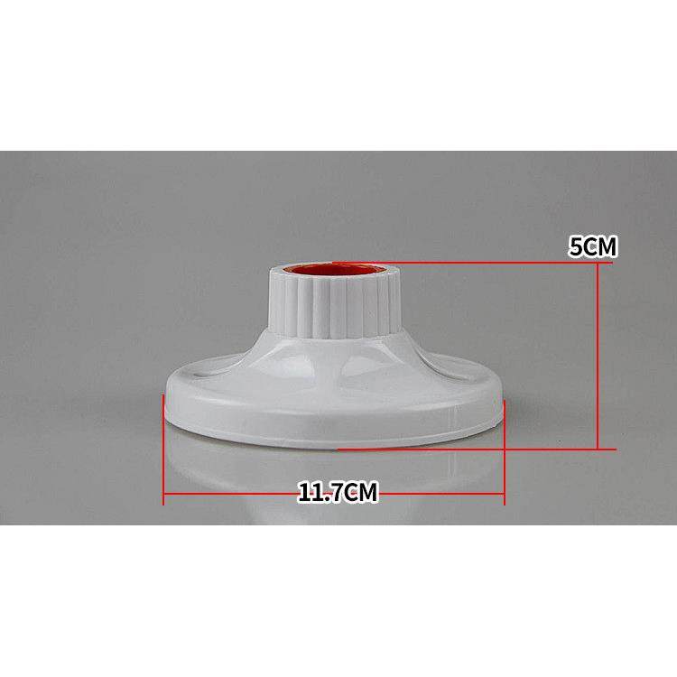 E27大平灯螺口平底灯座圆底灯座吸顶明装家用节能LED灯泡罗口底座,家装灯饰光源,灯具配件,淘宝优惠券,粉丝福利购,淘宝优惠卷