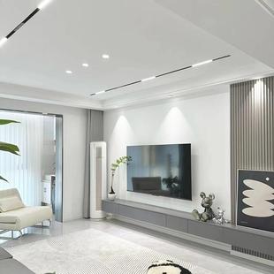 月影云之光全光谱护眼3代磁吸轨道灯嵌入式家用客厅线形灯无主灯