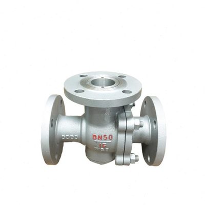 铸钢三通球阀T型三通球阀Q45F-16C手动三通T型法兰球阀dn32dn50