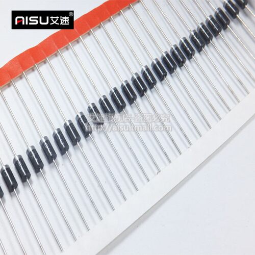 SR2100 SB2100 肖基二极管 2A/100V 直插 DO-15 编带 50个