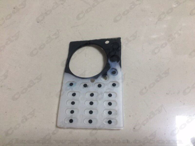 建伍对讲机配件TH-G71A 对讲机按键 数字胶键盘 G71A按键胶