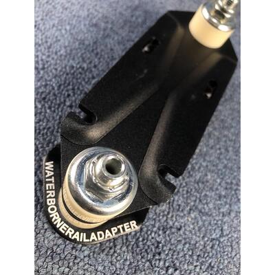 美国waterborne陆地冲浪板水桥推进器滑雪练习免蹬后支架底座