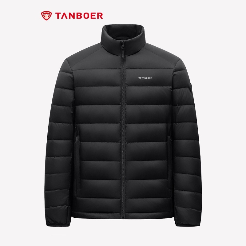 坦博尔男士经典休闲轻薄羽绒服