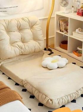 折叠发床懒USX人沙发双折卧室沙户型单人人云朵沙小发阳台客厅两